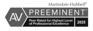 AV Preeminent Logo Grayscale